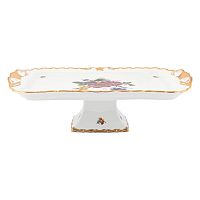 Поднос 45*25см н/н Мейсенский букет Queen's Crown