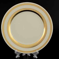 Набор тарелок 21см 6шт Constanza Creme Gold 9321 Falkenporzellan 