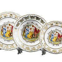 Набор тарелок 18пр (тарелки 23) Аристократ Мадонна 