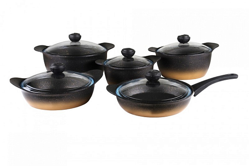 Набор кастрюль 10пр OMS