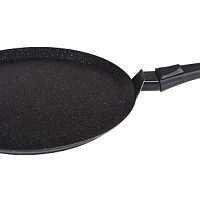 Сковорода-лавашница 35см Кофейный мрамор Кукмара