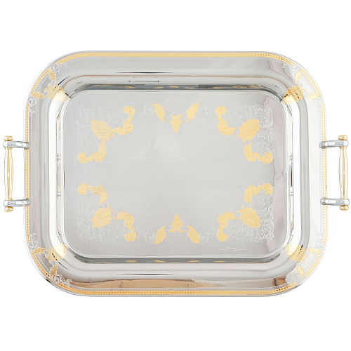 Поднос 55*42см Barocco Gold Brignani