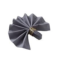 Салфетка декоративная 40*40см серый Этель