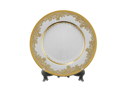 Набор тарелок 27см 6шт Creme Gold 9077