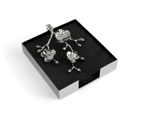 Салфетница 16.5см White Orchid Michael Aram