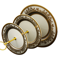 Конфетница 3-х ярусная Constanza Cremе 9320 GP Falkenporzellan