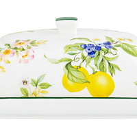 Масленка с крышкой 13,5см Лимоны Elan Gallery