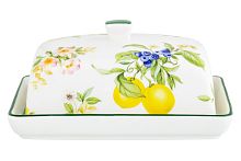 Масленка с крышкой 13,5см Лимоны Elan Gallery