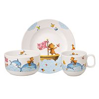 Детский набор 3 пр. Happy as a Bear Villeroy & Boch