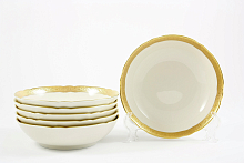 Набор салатников 19см 6шт Constanza Creme Gold 9349 Falkenporzellan