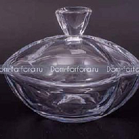 Конфетница 18см с крышкой Smile Crystalite Bohemia