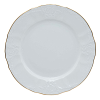 Набор тарелок 19см 6шт Белый узор Bernadotte