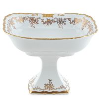 Салатник квадратный 21см глубокий на н/н Кастел Queen's Crown