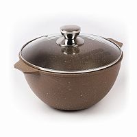 Казан для плова 4л Гранит brown Мечта