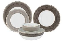Обеденный сервиз  21пр 6пер Мокко Naomi