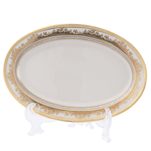 Блюдо овальное 24см Constanza Cremе 9320 GP Falkenporzellan