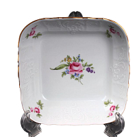 Салатник 16см 1шт квадратный Лопух (6шт кор) Bernadotte