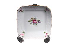 Салатник 16см 1шт квадратный Лопух (6шт кор) Bernadotte