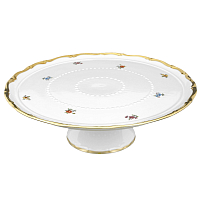 Тортница н/н 32см слоновая кость Мария Луиза Carlsbad