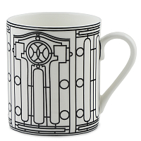 Кружка 0.3мл Deco White Hermes