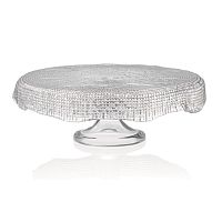 Тортница 33см на ножке Diamante IVV