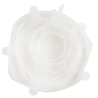 Набор силиконовых крышек 5шт (кор=120наб)