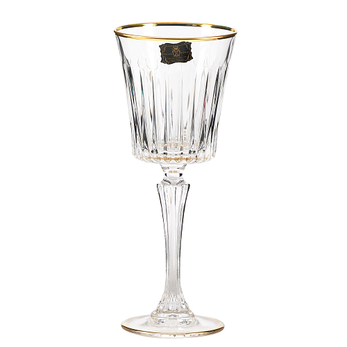 Набор фужеров 230мл 6шт Timeless Golden Rim AS Crystal