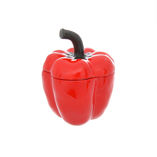 Форма для запекания с крышкой 730мл 13*17см Красный перец Royal Classics Форма для запекания с крышкой 730мл 13*17см Красный перец Royal Classics