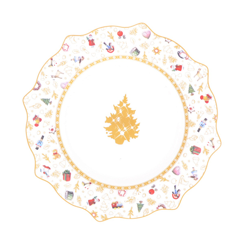 Тарелка 17см 1шт Toys Yellow Repast
