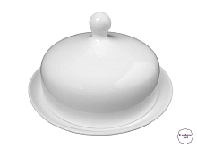 Масленка с крышкой 15см Royal White