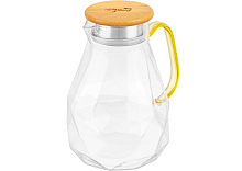 Кувшин 1,8л с деревянной крышкой Crystal glass