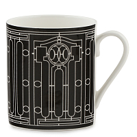 Кружка 0.3мл Deco Black Hermes