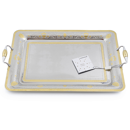 Блюдо 50*35см Majestic Gold