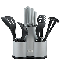 Набор ножей и кух принад12пр на подставке в под.уп Lenardi