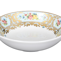 Набор розеток 10см 6шт Vienna Blue Gold Falkenporzellan 