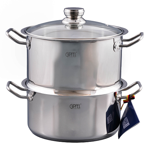 Пароварка трехъярусная 6л Messina Gipfel