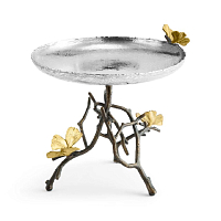 Конфетница 20см на ножке Butterfly Ginkgo Michael Aram