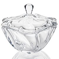 Конфетница 13см с крышкой Neptune Crystalite Bohemia