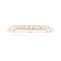 Блюдо сервировочное 25*15см 1шт овальное Toys Yellow Repast