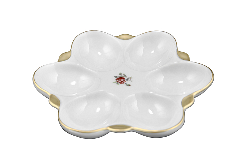 Поднос для яиц 15см Мейсенский цветок Поднос для яиц 15см Мейсенский цветок