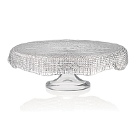 Тортница 33см на ножке Diamante IVV