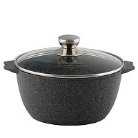 Кастрюля 4л 24см Premium grey Мечта