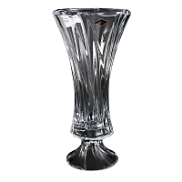 Ваза 40см на ножке Oklahoma Aurum Crystal