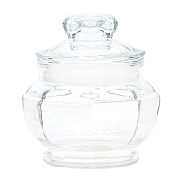 Банка для сыпучих прод 500мл 12*13см Калипсо Доляна  