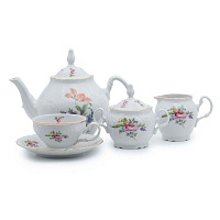 Сервиз чайный 6пер 15пр Лопух Bernadotte