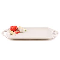 Поднос 40*21см прямоугольный с ручками Mozzarella Annaluma