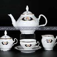 Сервиз чайный 6пер 15пр Синеглаз Bernadotte