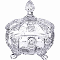 Конфетница с крышкой 12см (кор=24шт)