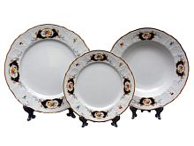 Набор тарелок 18пр Синеглаз Bernadotte