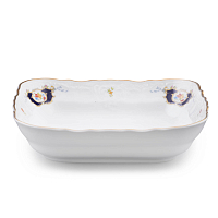 Салатница квадратная 25см Синеглаз Bernadotte